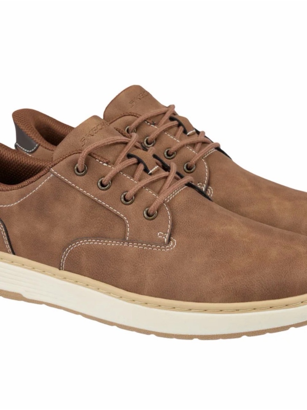 Skechers Men's Hands Free Swift Fit Casual Shoe Brwon